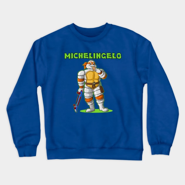 Michelin-gelo Crewneck Sweatshirt by sk8rDan